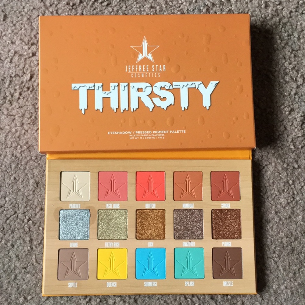 Jeffree Star ⭐️ Thirsty palette NWT